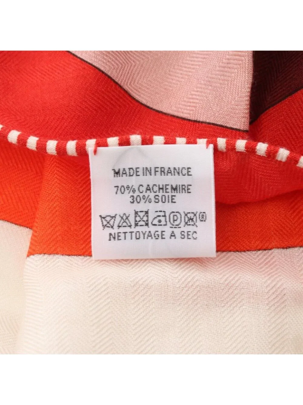 ★SOLD★ Hermes Scarf Triangle Jean Arcs en Ciel Silk - Picture 3 of 5